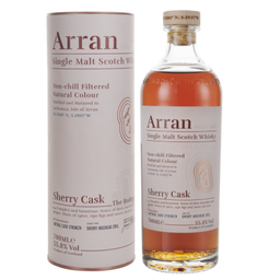 Віскі Arran Sherry Cask Single Malt Scotch Whisky 55.8% 0.7 л у тубусі