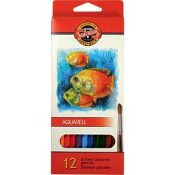 Олівці кольорові Koh-i-Noor Mondeluz Рибки 12 шт. (3716_p)