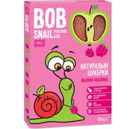 Фруктовые яблочно-малиновые конфеты Bob Snail 120 г