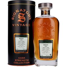 Віскі Signatory Braeval Cask Strength Single Malt Scotch Whisky 59.2% 0.7 л у подарунковій упаковці