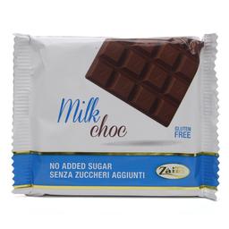 Шоколад молочный Zaini без сахара, 75 г (607026)
