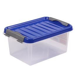 Ящик пластиковый Heidrun ClipBox light, 31 л, синий (605_1)