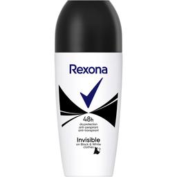 Антиперспірант кульковий Rexona Invisible on Black and White Clothes 48 годин 50 мл
