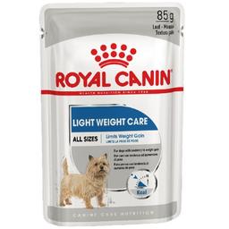 Влажный корм Royal Canin Light Weight Care, консервы для собак, склонных к избыточному весу, 85 г (11780019)