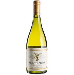 Вино Montes Chardonnay Alpha, белое, сухое, 13,5%, 0,75 л (6286)