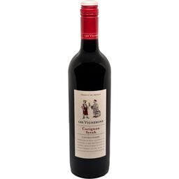 Вино Les Vignerons Carignah Syrah, червоне, сухе, 0,75 л