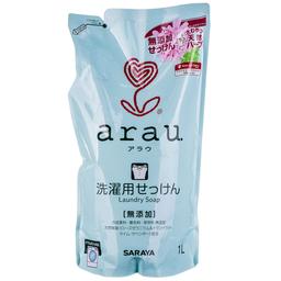 Гипоаллергенная жидкость для стирки одежды Arau с геранью, 1 л (30836)