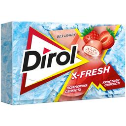 Гумка жувальна Dirol X-Fresh Полунична свіжість, 18 г (694101)