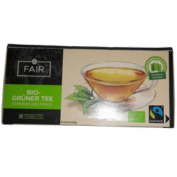 Чай зеленый Westminster Bio-Earl Grey, 75 г (25 шт. х 3 г) (895448)