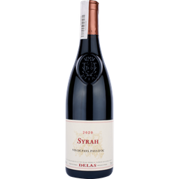Вино Delas Vin de Pays de l'Ardeche Syrah, червоне, сухе, 0,75 л