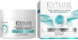 Напівжирний крем Eveline Активне омолодження Колаген + Еластин, для зрілої шкіри, 50 мл (C50KOLAG)