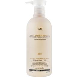 Безсульфатний органічний шампунь La'dor Triplex Natural Nutrition Shampoo, 530 мл
