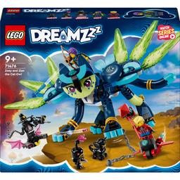 Конструктор LEGO DREAMZzz Зоуи и котосовая Зиан 437 детали (71476)