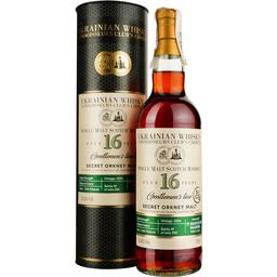 Виски Secret Orkney 16 Years Old Madera Single Malt Scotch Whisky, в подарочной упаковке, 53,8%, 0,7 л