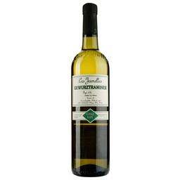 Вино Les Jamelles Gewurztraminer біле сухе, 0,75 л, 13,5% (788416)