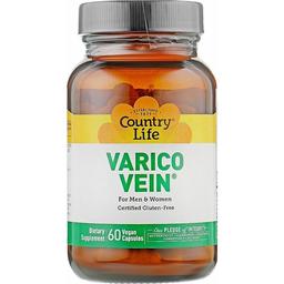 Вітамінний комплекс проти варикозу Country Life Varico Vein 60 капсул