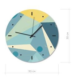 Настінний годинник Art-Life Collection, 30x30 см, різнобарв'я (1 Pvh 13 30x30)