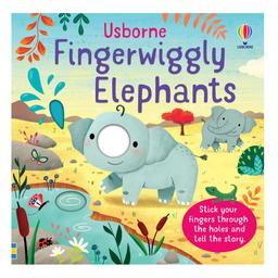Fingerwiggly Elephants - Felicity Brooks, анг. мова (9781474986793)