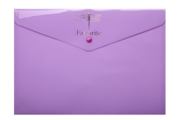 Папка на кнопке Buromax Pastel, А4, фиолетовый (BM.3953-26)