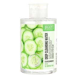 Жидкость для снятия макияжа Jigott Deep Cleansing Water Cucumber, 530 мл