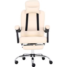 Офісне крісло GT Racer X-8002, кремове (X-8002 Cream)