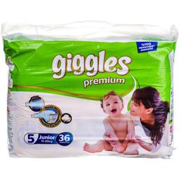 Підгузки дитячі Giggles Premium Junior 5 (11-25 кг), 36 шт.