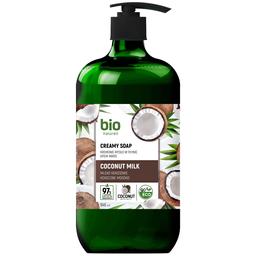 Крем-мило Bio Naturell Coconut milk Creamy soap with Pump, 946 мл