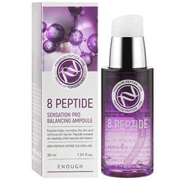 Сироватка для обличчя Enough 8 Peptide Sensation Pro Balancing Ampoule Пептиди, 30 мл
