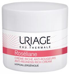Крем для обличчя Uriage Roséliane Crème Riche Anti-Rougeurs Проти почервонінь, для сухої шкіри, 50 мл