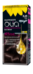 Фарба для волосся Garnier Olia, відтінок 3.23 (чорна кава), 112 мл (C6544300)
