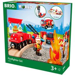 Детская железная дорога Brio Пожарная станция (33815)