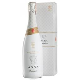 Вино ігристе Codorniu Anna Blanc de Blancs Brut Reserve, біле, брют, 0,75 л (47287)