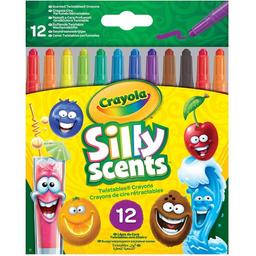 Набір воскової крейди Crayola Silly Scents Твіст ароматизований 12 шт. (52-9712)
