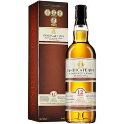 Виски Douglas Laing Syndicate 58/6 12 yo Blended Scotch Whisky, 40%, в подарочной упаковке 0,7 л