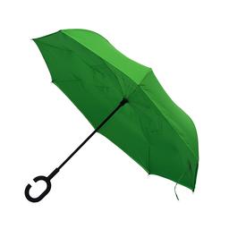 Зонт-трость Line art Wonder, с обратным складыванием, зеленый (45450-9)
