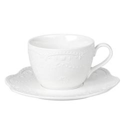 Чашка з блюдцем Krauff Mariposa, білий, 250 мл (21-252-094)