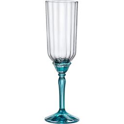 Набор бокалов для игристых вин Bormioli Rocco Florian Lucent Blue 210 мл 6 шт. (199421BCG021990)