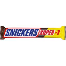 Батончик Snickers Super +1 з арахісом 112 г