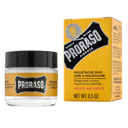 Воск для усов Proraso Wood&Spice Beard wax, средняя фиксация, 15 мл