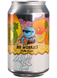 Пиво Lervig No Worries Mango, світле, 0,5%, з/б, 0,33 л