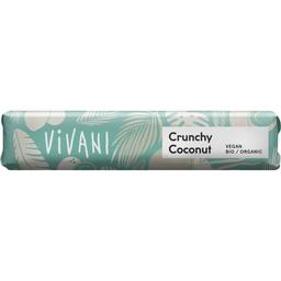 Батончик Vivani Crunchy Coconut молочный шоколад з кокосом органический 35 г