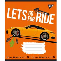 Зошит загальний Yes Lets Go For Ride, A5, в клітинку, 36 листів