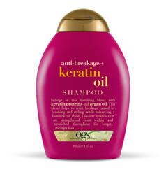 Шампунь OGX С кератиновым маслом против ломкости волос, 385 мл
