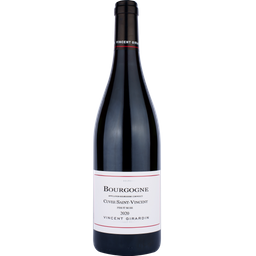 Вино Vincent Girardin Bourgogne Cuvee Saint-Vincent Pinot Noir AOC, красное, сухое, 0,75 л