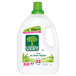 Жидкое средство для стирки L'Arbre Vert Растительное мыло, 1,5 л