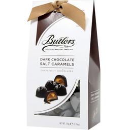 Конфеты Butlers в черном шоколаде с наполнителем солона карамель 170 г