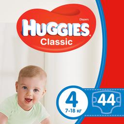 Підгузки Huggies Classic 4 (7-18 кг), 44 шт.