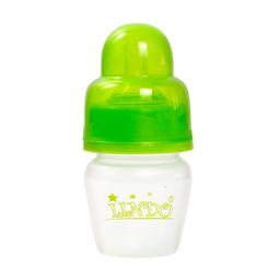 Бутылочка для кормления Lindo, с силиконовой соской, 40 мл, зеленый (LI 100 зел)