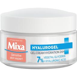 Крем-гель для обличчя Mixa Hydrating Hyalurogel для нормальної, зневодненої, чутливої шкіри 50 мл
