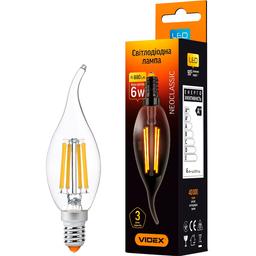 Светодиодная лампа Videx Filament 6 W E14 4100 K (VL-C37Ft-06144)